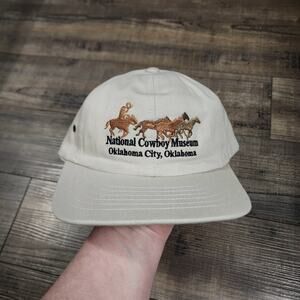 Pre-owned National Cowboy Museum Oklahoma, OK cap hat    CB